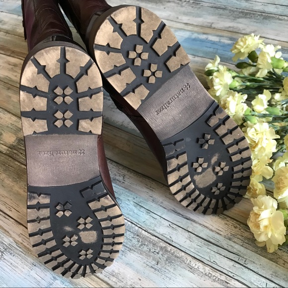 Naturalizer Tanita Bridal Brown Leather Boots 8 - Picture 6 of 8